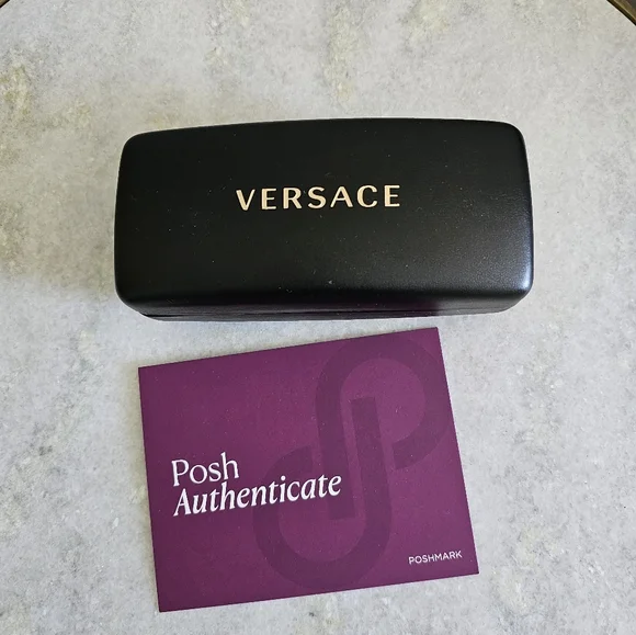 NWT-Versace Greca Coin Medusa Sunglasses - Picture 8 of 11